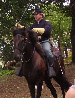 The Captain rides at the rings 
